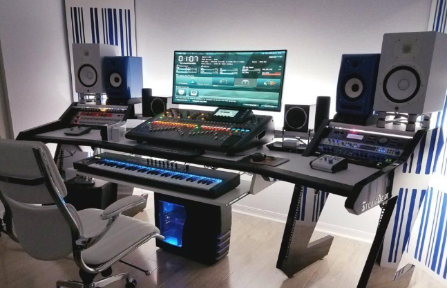 Spacious Music Production Desk for Mixing and Mastering post thumbnail image